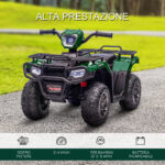 Quad per Bambini 3-6 Anni con 3 Luci LED, Velocità max 4km/h e 50 Minuti max di Carica, 88x45x50 cm - immagine 4