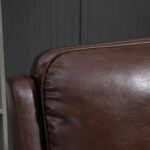 Poltrona Relax Reclinabile 90° e 150° Manuale in Pelle - immagine 9