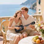 Ukulele per Principianti da 21 Pollici in Legno con Corde in Nylon, Plettro e Corda di Ricambio, Nero - immagine 8