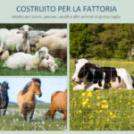 Rotolo di Rete per Recinzione Metallica Zincata da 26,1m, Altezza 1,2m, Argento - immagine 6