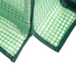 Serra da Giardino con Ripiani in Metallo, Copertura in PE e Porta Avvolgibile 80x49x160cm, Verde - immagine 9