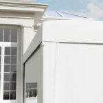 Gazebo 3x3 m Pieghevole e Impermeabile con Pannelli Laterali, in Acciaio e tessuto Oxford, Bianco - immagine 9