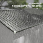 Casetta da Giardino 3,4x3,8x2 m in Acciaio con Doppia Porta Scorrevole e Tetto Inclinato, Argento - immagine 7