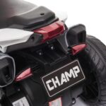Moto Elettrica per Bambini 3-5 Anni (max, 25kg) con 3 Ruote, Luci e Suoni, Batteria 6V, Rosso, 86x42x52cm - immagine 8
