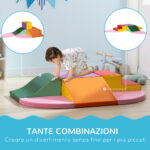 Set Costruzioni Morbide per Bambini 1-3 Anni da 6 Pezzi in PU ed EPE Multicolore - immagine 6