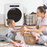 Mini Asciugatrice Elettrica 10W da 3 kg con Display LED, 49x43x61 cm, Bianco - immagine 8