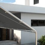 Copertura di Ricambio 6x3 m in PE Grigio Scuro Anti-UV per Carport Auto con Corde Elastiche - immagine 8