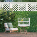 Gabbia per Uccelli in Metallo con Posatoi, Ciotole per Cibo e Maniglia, 60x41x41cm - immagine 4