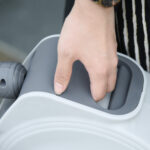 Avvolgitubo Automatico 20m + 194cm con Attacco Φ1/4'', Montaggio a Parete e Ruotabile di 180°, Grigio - immagine 9