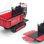 Minidumper Cingolato Con Cassane Apribile H500-Agri-Apr-GX-E Con Avviamento Elettrico