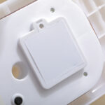 Altalena per Bambini 9-36 Mesi in PP e PE con Corda Regolabile e Luci LED, 39x16,5x120-180 cm, Bianco - immagine 8