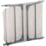 Sdraio da Giardino Pieghevole con Schienale Reclinabile  e Cuscino, in Metallo e Texteline, 182x56x28 cm, Crema - immagine 9