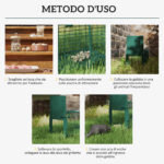 Gabbia Trappola per Ratti, Topi e Nutrie con Porta Singola, 60x18x20cm, Verde - immagine 5