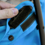 Passeggino per Cani Pieghevole con Tettuccio Regolabile e Ruote Girevoli, 82x47x97cm, Blu - immagine 9