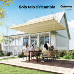 Tettuccio di Ricambio per Pergola Gazebo da Giardino da 3x4 m in Poliestere, Crema - immagine 8