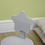 Set Tavolo con 2 Sedie per Bambini in Legno, Età da 18 Mesi a 4 Anni, Grigio - immagine 9