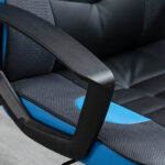 Sedia da Gaming Poltrona da Ufficio Girevole con Rotelle in Similpelle - immagine 9