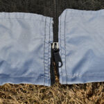 Gazebo Impermeabile con Zanzariere da Giardino Esterno Tendone in Poliestere 3 x 3 x 2,45 m Grigio - immagine 9