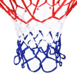 Canestro Basket da Muro in Ferro con Rete in Nylon per Esterno e Interno, Φ46cm - immagine 9