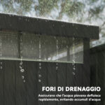 Capanno da Giardino con Lucernario in Acrilico e Fori di Drenaggio, in Acciaio, 2x258x201 cm, Grigio Scuro - immagine 6