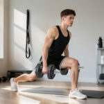 Pesi per Palestra 2 in 1 da 42 kg con 14 Dischi, Bilanciere e Manubri, in Acciaio, 180x24x24 cm, Nero - immagine 8