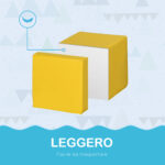 Set 12 Cubi Giocattolo Morbidi per Bambini 12-36 Mesi, Blocchi Schiuma per Bambini, Costruzioni Morbide in PU ed EPE, 20x20x20 cm, Multicolore - immagine 4