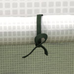 Copertura PE per Serra da Giardino con Porta a Cerniera e Finestre, 140x143x190cm, Bianco - immagine 8