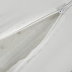 Cuscino Cervicale in Memory Foam a Doppia Altezza con Copertura Rimovibile, 60x40x10/12 cm, Bianco Crema - immagine 9