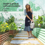 Serra a Tunnel Anti-UV con 6 Finestre a Rete e Ingresso Arrotolabile, in Metallo e PE, 4x2x2 m, Verde - immagine 7