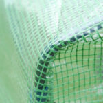 Serra da Giardino con Porta a Cerniera e Presa d'Aria, 4 Funi e Paletti Inclusi, 180x1x168 cm, Verde - immagine 7