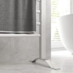 Scaldasalviette Elettrico da Terra o Parete 150W con 8 Barre e Timer 2-4 Ore, 53x35x90 cm, Argento - immagine 9