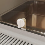 Lettiera per Gatti Chiusa XXL in Acciaio Inox, Coperchio Apribile a 90° e Doppie Porte, 70x50x46,5 cm, Grigio - immagine 9