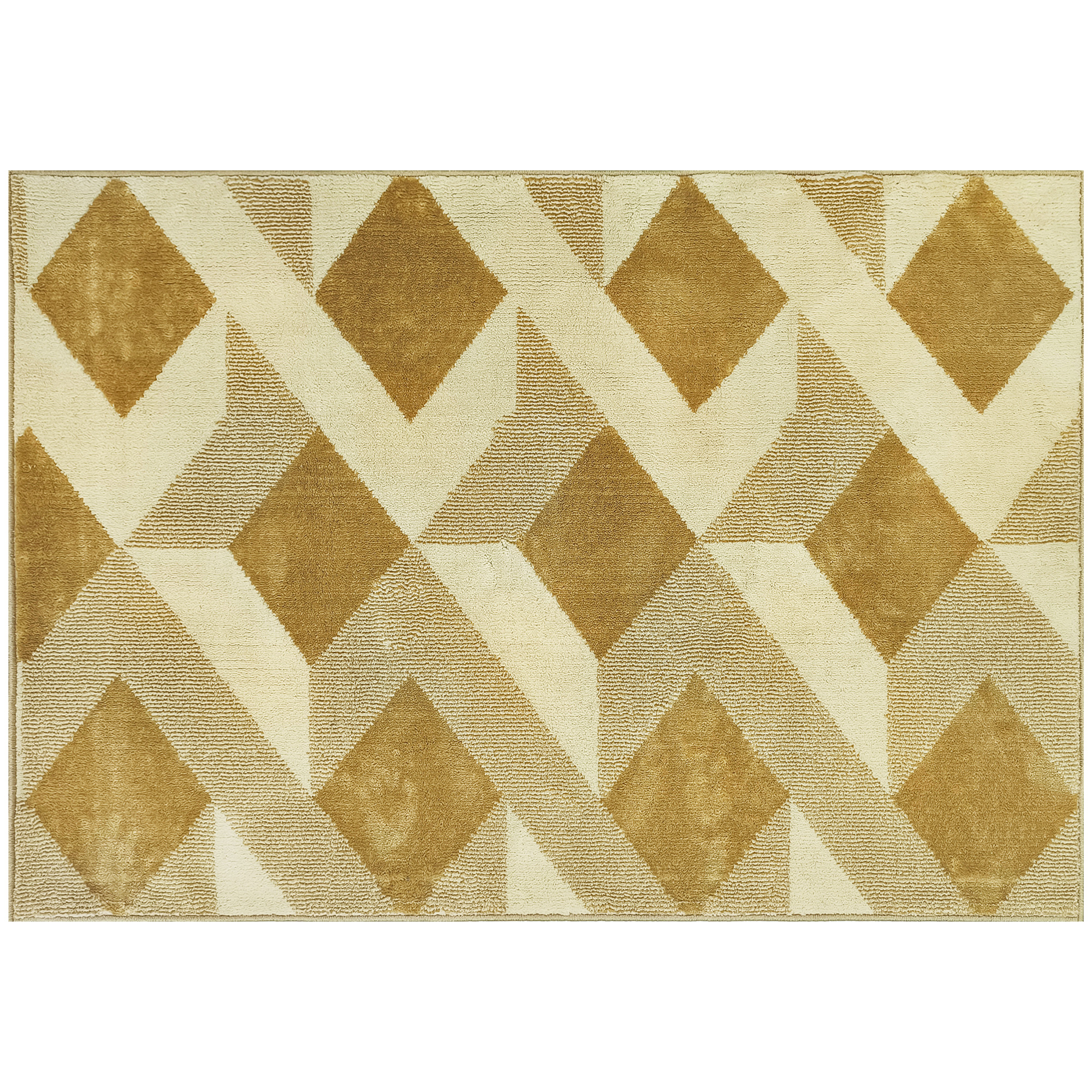 rEP16c198e468b9e4.jpg Tappeto Moderno da Soggiorno e Salotto, Ipoallergenico e Lavabile con Effetto 3D, 230x160 cm, Giallo - immagine 1