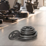 Set di 6 Dischi Pesi per Bilanciere e Manubri 2,5-35KG, Dischi palestra in Acciaio con Foro 50 cm, Ideali per Bilancieri Olimpionici, Argento - immagine 7