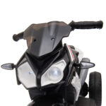 Moto Elettrica per Bambini 3-5 Anni Max, 25kg con Luci, Musica, Batteria 6V e Velocità 3km/h, 86x42x52 cm, Nero - immagine 9