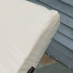 Lettino Prendisole in Rattan PE con Schienale Reclinabile su 5 Posizioni, 195x68x31cm, Marrone - immagine 9