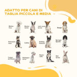 Cancellino per Cani Pieghevole con 3 Pannelli e Piedini Triangolari, 210x70 cm, Legno Naturale - immagine 4