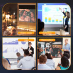 Telo per Proiettore 120" Rapporto 16:9, Fissaggio a Muro e Soffitto per Casa e Ufficio, Bianco - immagine 6