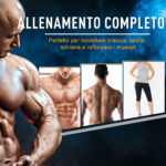 Set 2 in 1 Bilanciere e Manubri Pesi da 20kg, Dischi con Rivestimento in Plastica Antigraffio, Rosso e Nero - immagine 5