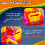 Playset Acquatico 78 Pezzi con Acqua e Sabbia per Bambini 3-6 Anni, 123x111x7cm, Blu e Rosso - immagine 5