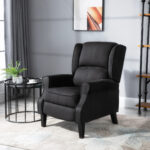 Poltrona Relax Massaggiante Reclinabile con Telecomando, 78x83x101cm, Nero - immagine 2
