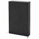 Copertura Tavolo da Ping Pong 257x153x5 cm in Polietilene Nero con Fibbie e Cerniere incluse - immagine 9