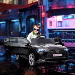 Macchina Elettrica per Bambini 3-5 Anni con Telecomando e cinture di sicurezza, Auto a 12V con Luci e Musica, 3-8km/h, Nero| Aosom Italy - immagine 2