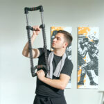 Power Twister a 4 Molle con Resistenza da 10 a 50 kg, in Acciaio Inox, 80x22x5 cm, Nero - immagine 9