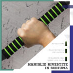 Pesi da Palestra Set 4 in 1 da 40kg totali, utilizzabile come Kettlebell, Manubri e Bilancieri - immagine 6