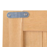 Casetta da Giardino Legno con Porta Doppia, Mensole e Finestre, 127,5x50x164cm - immagine 7