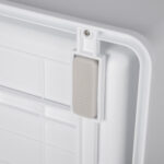 Lettiera per Gatti Chiusa in PP a 2 Porte con Paletta e Vassoio Estraibile, 47,5x35,5x36,7 cm - immagine 8