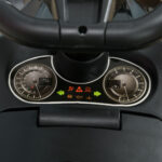 Macchinina per Bambini Cavalcabile con Volante, Fari e Musiche Integrate, in PP e Metallo, 63,5x28x36 cm, Nero - immagine 9