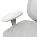 Sedia da Ufficio Ergonomica e Reclinabile ad Altezza Regolabile con 5 Rotelle, 55x48x82,5-94,5 cm, Grigia - immagine 9