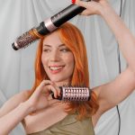 Spazzole ad aria calda Bamba CeramicCare 14in1 AirGlam Champagne - immagine 4